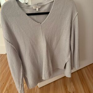 Light Gray Cashmere Reiss Sweater